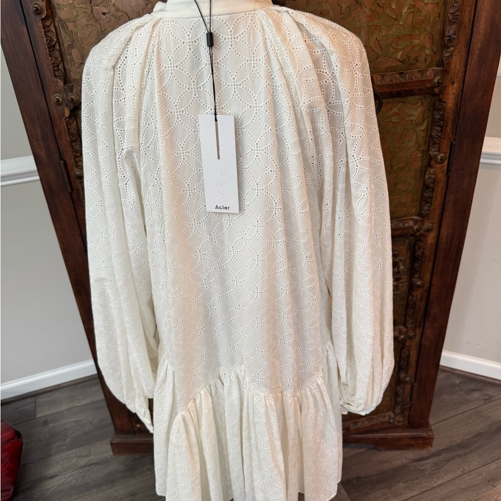 Acler White Eyelet Dress 10 - Picture 3 of 15